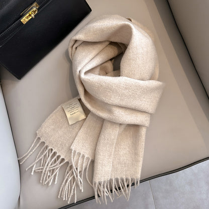 Light Luxury 100% Wool Winter Scarf (35 Colors)