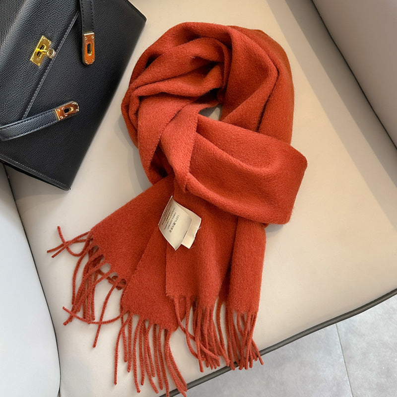Light Luxury 100% Wool Winter Scarf (35 Colors)
