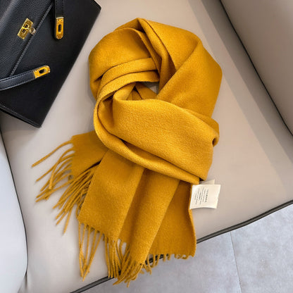 Light Luxury 100% Wool Winter Scarf (35 Colors)