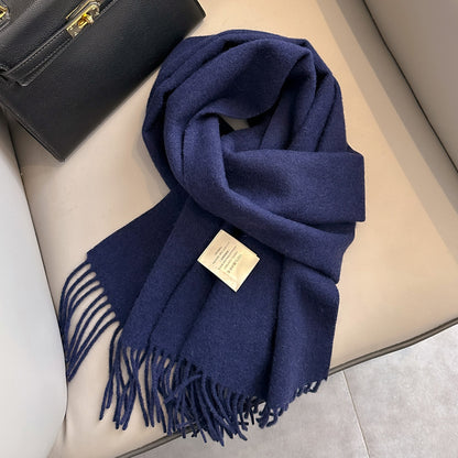Light Luxury 100% Wool Winter Scarf (35 Colors)