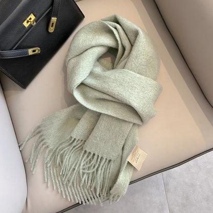Light Luxury 100% Wool Winter Scarf (35 Colors)