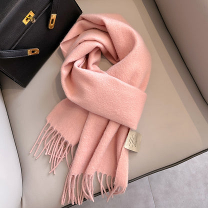 Light Luxury 100% Wool Winter Scarf (35 Colors)