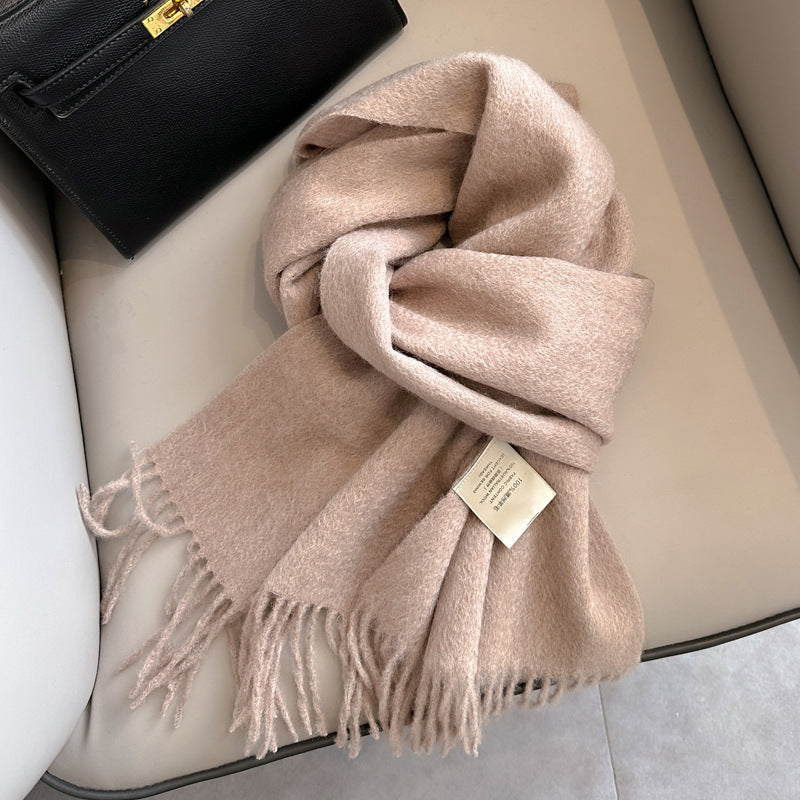 Light Luxury 100% Wool Winter Scarf (35 Colors)