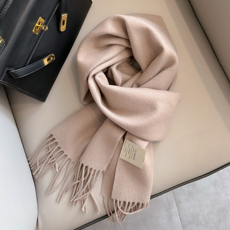 Light Luxury 100% Wool Winter Scarf (35 Colors)