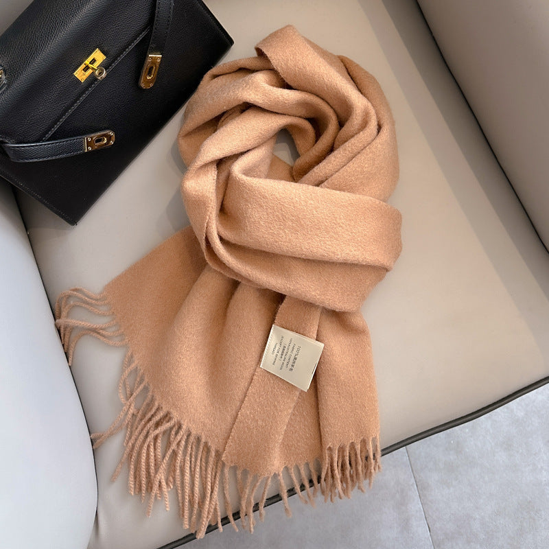 Light Luxury 100% Wool Winter Scarf (35 Colors)