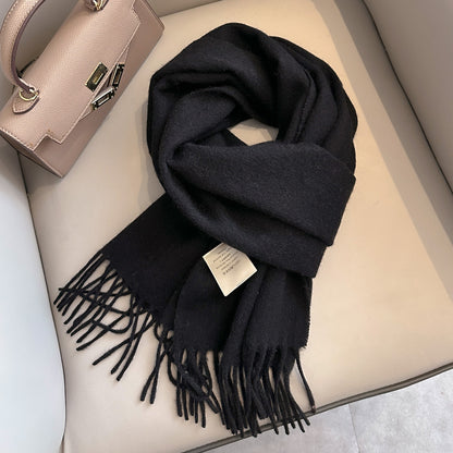 Light Luxury 100% Wool Winter Scarf (35 Colors)