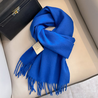Light Luxury 100% Wool Winter Scarf (35 Colors)