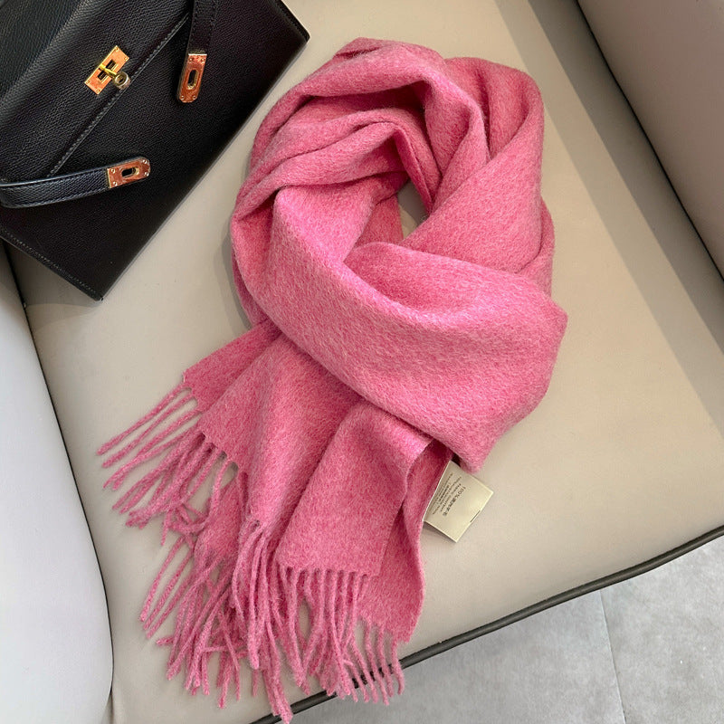 Light Luxury 100% Wool Winter Scarf (35 Colors)